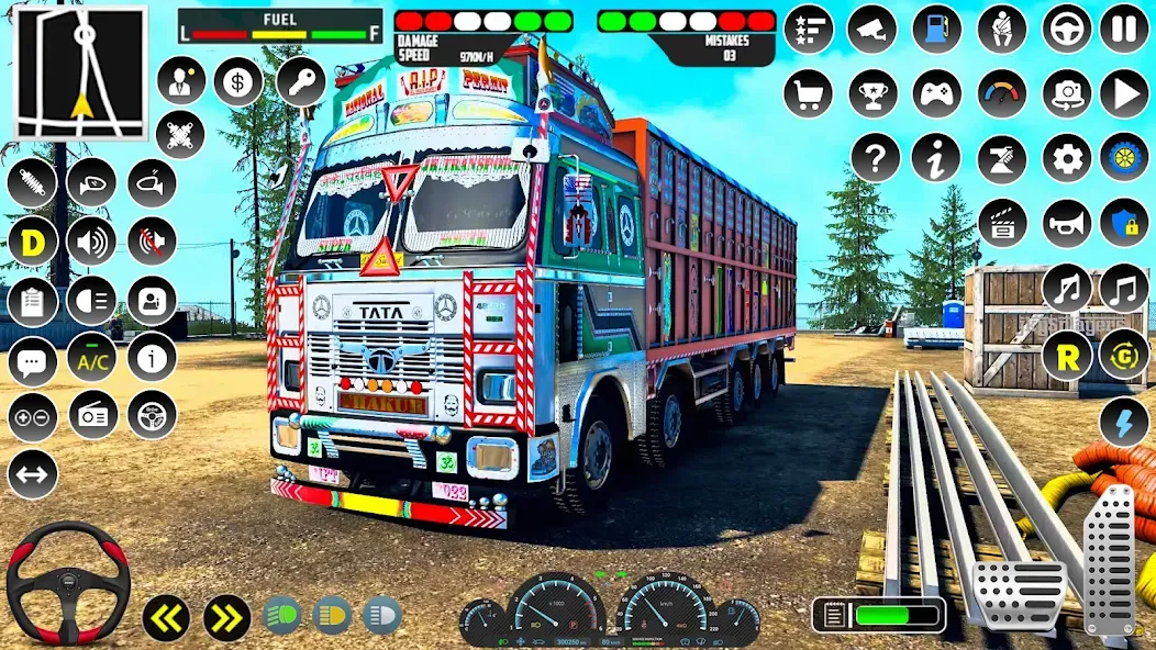 Indian Truck Driver Simulator  [МОД Много монет] Screenshot 4