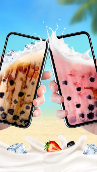 Boba recipe: Drink bubble tea (Рецепт бобы)  [МОД Mega Pack] Screenshot 1