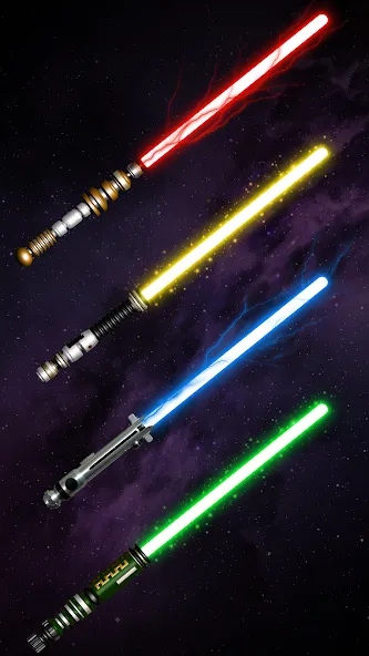 Lightsaber Gun Simulator  [МОД Бесконечные деньги] Screenshot 1