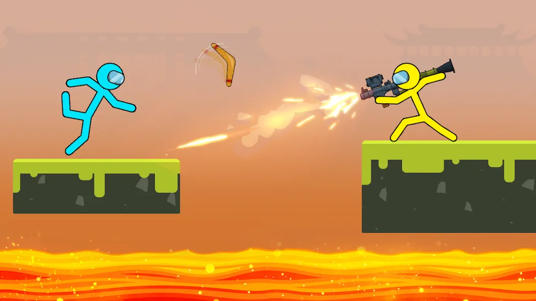 Stick-man Fighting Games  [МОД Бесконечные деньги] Screenshot 4