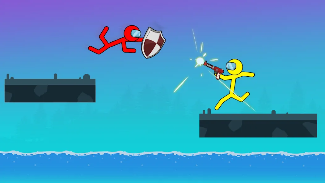 Stick-man Fighting Games  [МОД Бесконечные деньги] Screenshot 5