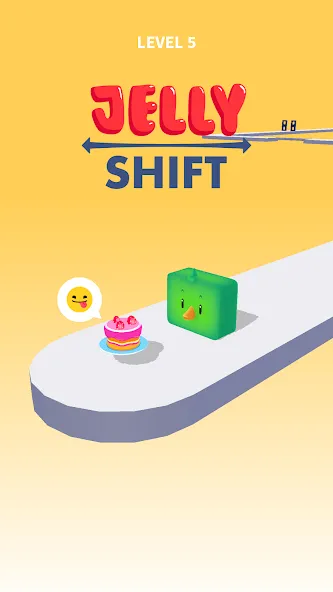 Jelly Shift - Obstacle Course (Джелли Шифт)  [МОД Меню] Screenshot 1