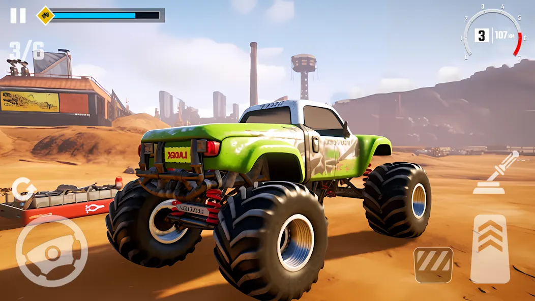 4x4 Monster Truck Racing Games (Монстр Трак Гонки игры)  [МОД Все открыто] Screenshot 1