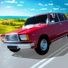 Скачать взломанную Drive Classic VAZ 2107 Parking  [МОД Mega Pack] - полная версия apk на Андроид