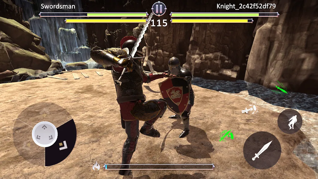 Knights Fight 2: New Blood (На русский язык это будет Найтс Файт 2)  [МОД Menu] Screenshot 4