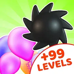 Скачать взлом Bounce and pop - Puff Balloon  [МОД Много монет] - последняя версия apk на Андроид