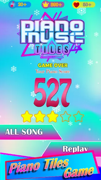 RaptorGamer Piano Tiles (РапторГеймер Пьяно Тайлс)  [МОД Menu] Screenshot 5