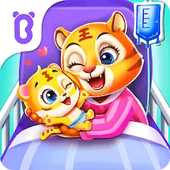 Скачать взлом Baby Panda's Hospital Care  [МОД Mega Pack] - полная версия apk на Андроид