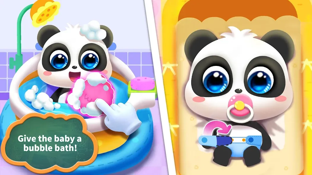 Baby Panda Care  [МОД Меню] Screenshot 1