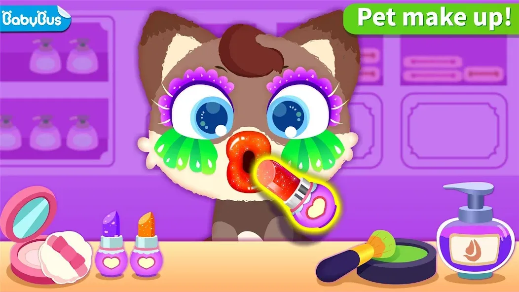 Little Panda's Pet Salon  [МОД Много денег] Screenshot 1