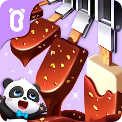 Взломанная Baby Panda’s Ice Cream Shop  [МОД Бесконечные монеты] - последняя версия apk на Андроид