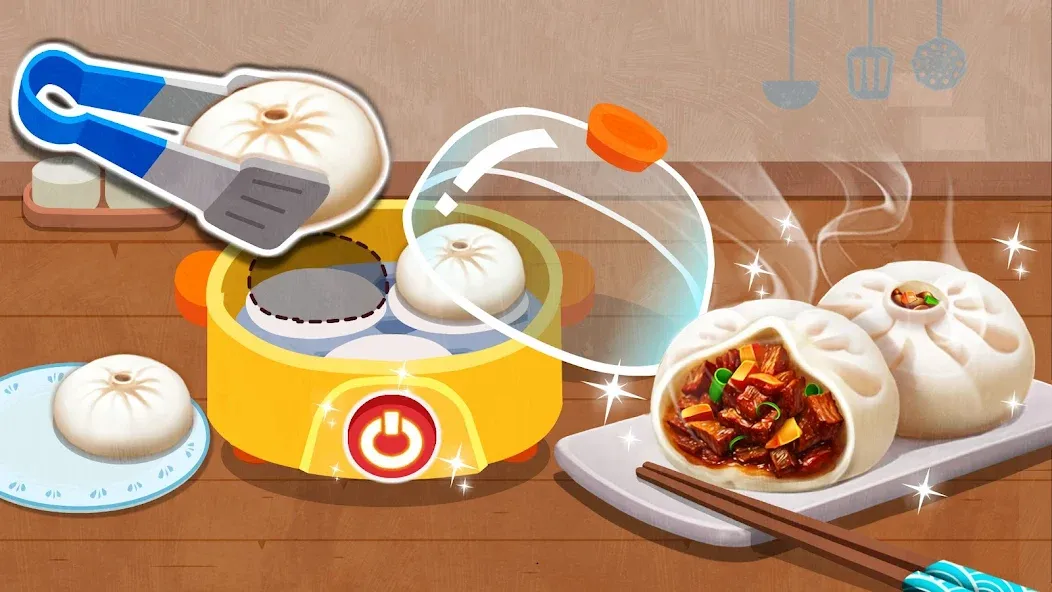 Little Panda's Chinese Recipes  [МОД Бесконечные монеты] Screenshot 2