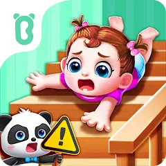 Скачать взломанную Baby Panda Home Safety  [МОД Много денег] - полная версия apk на Андроид