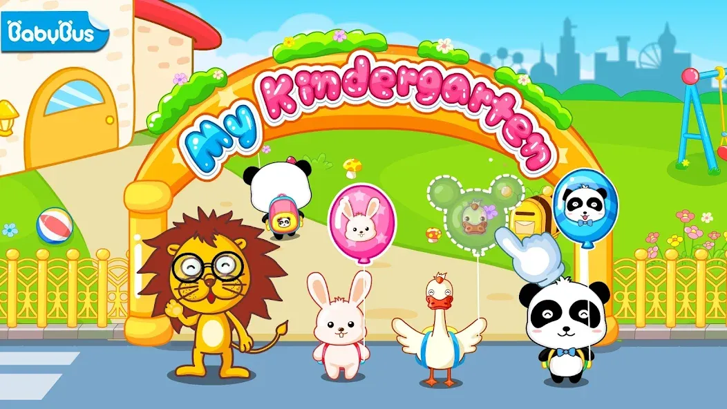 Baby Panda Kindergarten  [МОД Все открыто] Screenshot 1