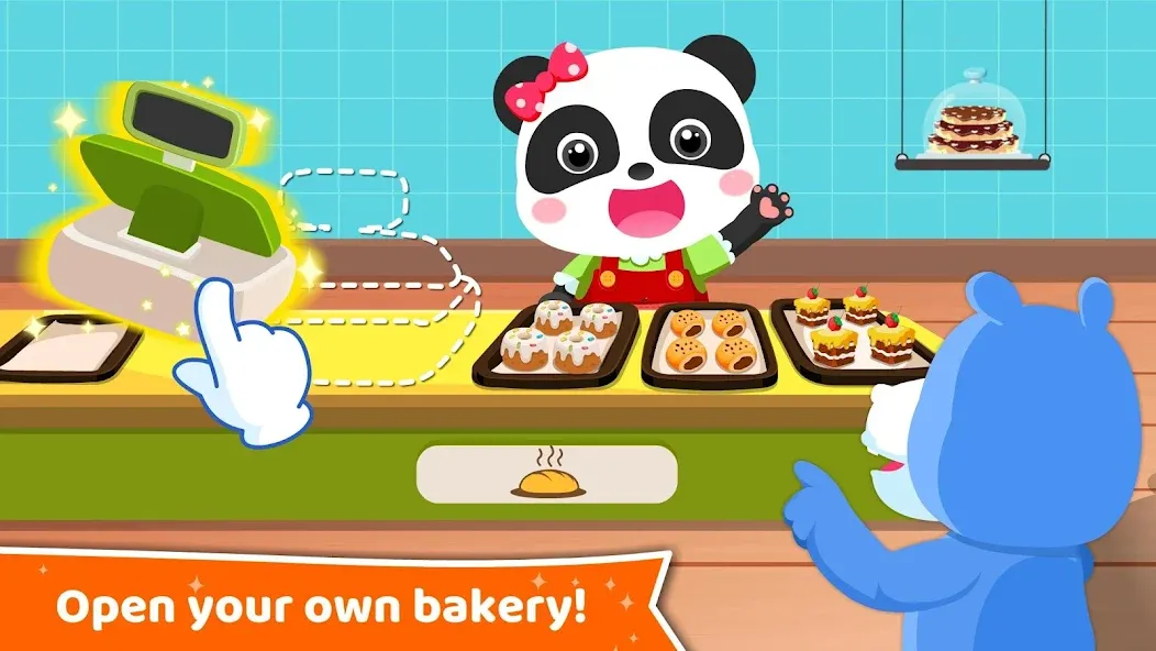 Baby Panda's Dream Job  [МОД Menu] Screenshot 3