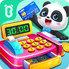 Взломанная Baby Panda's Supermarket  [МОД Меню] - стабильная версия apk на Андроид