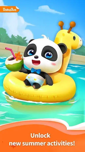 Talking Baby Panda-Virtual Pet  [МОД Бесконечные монеты] Screenshot 1