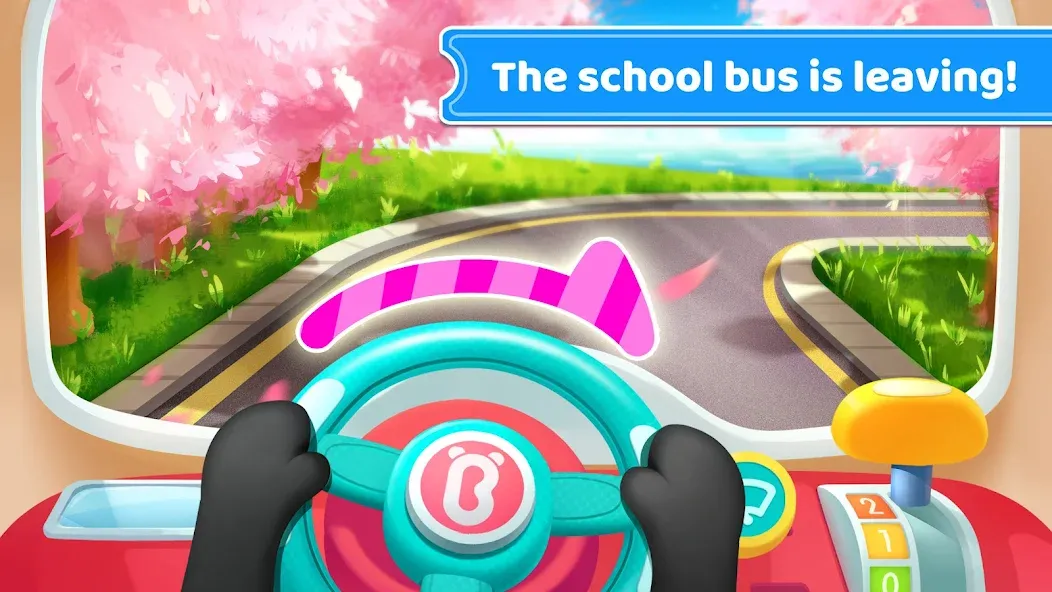 Baby Panda's School Bus  [МОД Все открыто] Screenshot 2