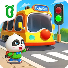 Взлом Baby Panda's School Bus  [МОД Все открыто] - полная версия apk на Андроид