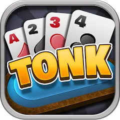 Взломанная Tonk Multiplayer Card Game (Тонк многопользовательская карточная игра)  [МОД Бесконечные монеты] - полная версия apk на Андроид