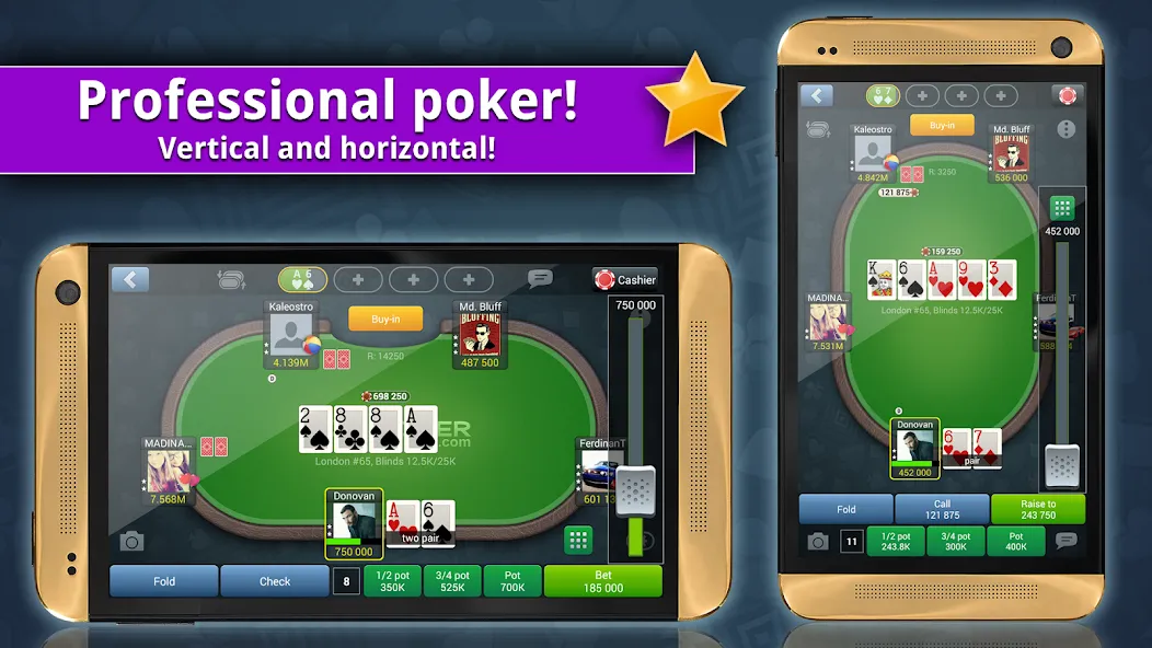 Jag Poker HD (Яг Покер ХД)  [МОД Все открыто] Screenshot 1