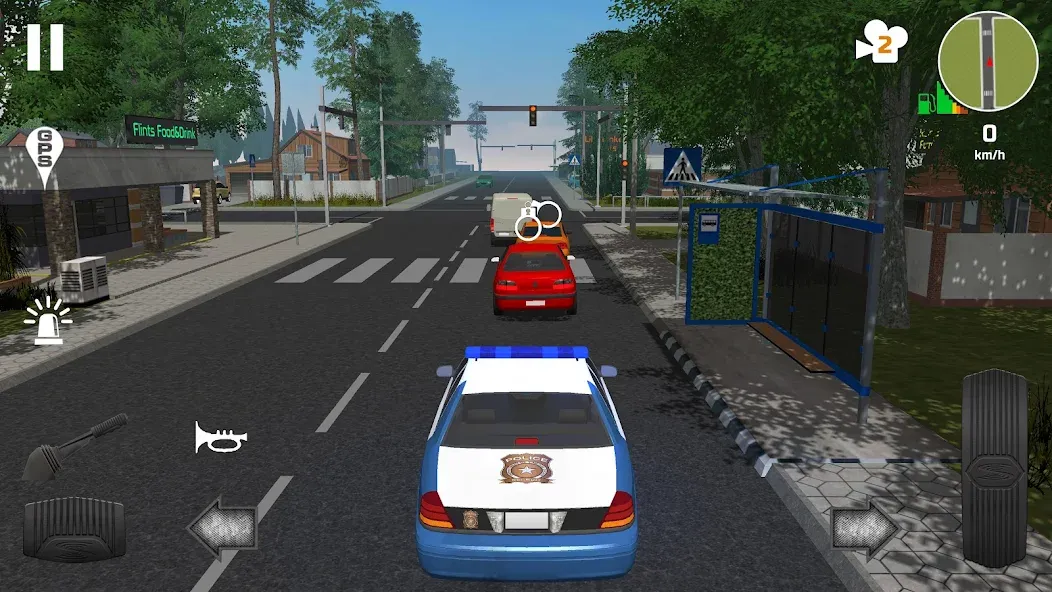 Police Patrol Simulator (Полицейский патрульный симулятор)  [МОД Mega Pack] Screenshot 2