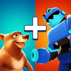 Взломанная Animal Merge - Evolution Games (Анимал Мерж)  [МОД Unlimited Money] - стабильная версия apk на Андроид