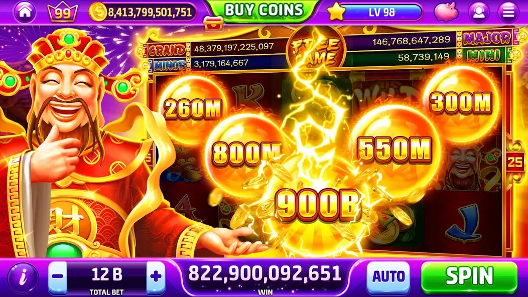 Golden Casino - Slots Games (Голден Казино)  [МОД Бесконечные деньги] Screenshot 1