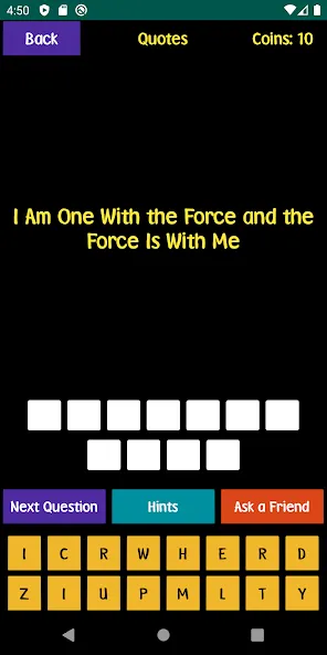 Quiz For SW Fans (Квиз для фанатов ЗВЗ)  [МОД Mega Pack] Screenshot 4