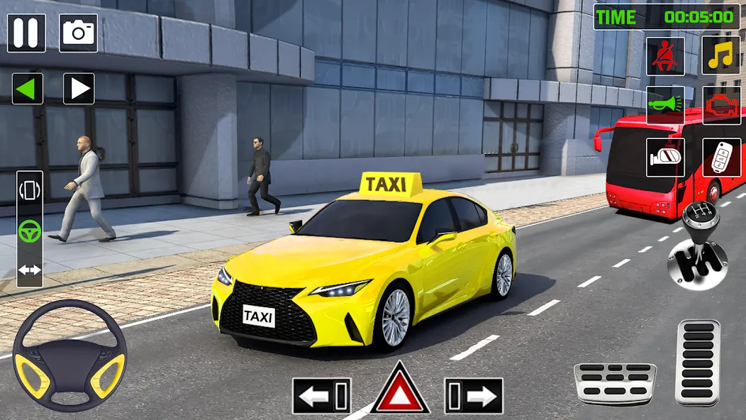 City Taxi Games-Taxi Car Games (Сити Такси Игры)  [МОД Unlimited Money] Screenshot 3