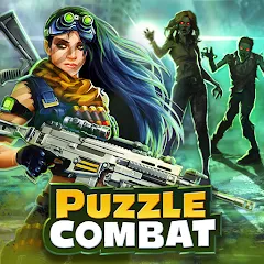 Скачать взломанную Puzzle Combat: Match-3 RPG (Пазл Комбат)  [МОД Menu] - последняя версия apk на Андроид