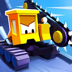 Взломанная Car Eats Car 5 - Battle Arena (С тс Са 5)  [МОД Много денег] - стабильная версия apk на Андроид