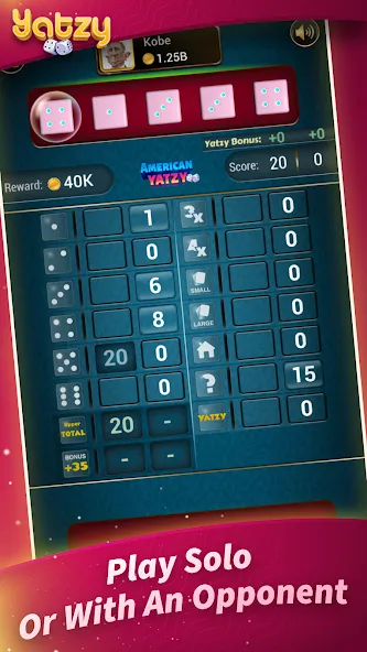 Yatzy - Offline Dice Games (Ятзи)  [МОД Menu] Screenshot 3