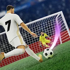 Скачать взломанную Soccer Superstar (Соккер упер Стар)  [МОД Много монет] - последняя версия apk на Андроид