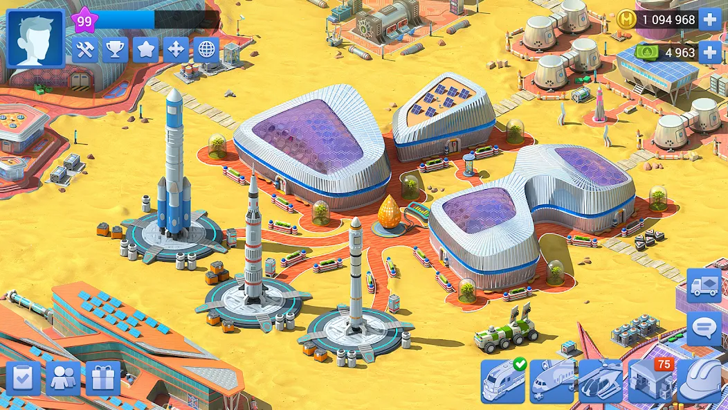 Megapolis: City Building Sim (Мегаполис)  [МОД Меню] Screenshot 2