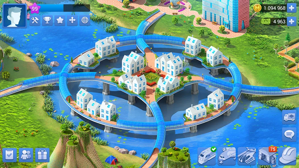 Megapolis: City Building Sim (Мегаполис)  [МОД Меню] Screenshot 3