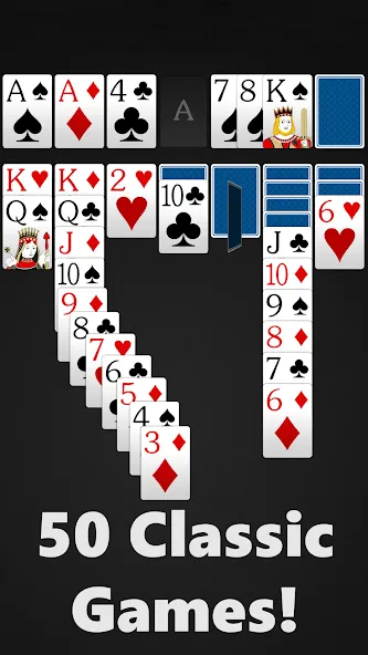 Solitaire - Classic Card Games (Солитер)  [МОД Бесконечные деньги] Screenshot 3