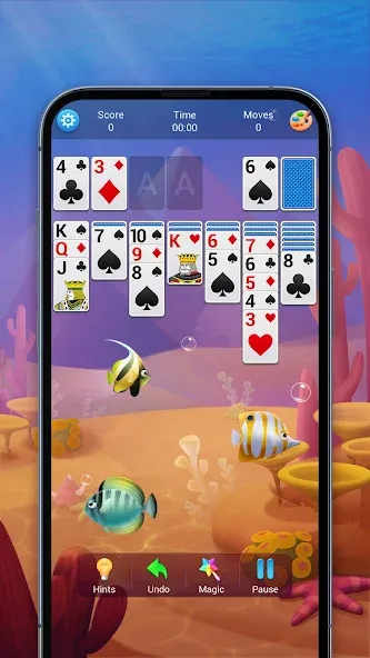 Solitaire, Klondike Card Games  [МОД Mega Pack] Screenshot 2