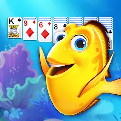 Скачать взломанную Solitaire: Fish Master (Солитер)  [МОД Mega Pack] - стабильная версия apk на Андроид