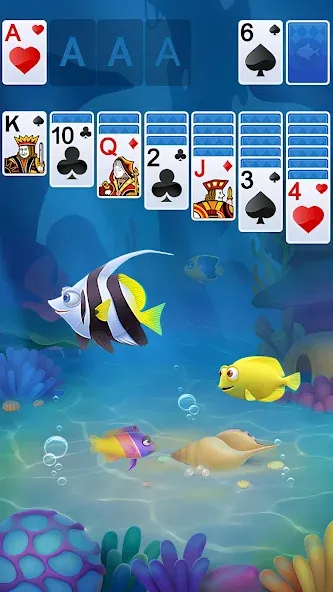 Solitaire  [МОД Unlocked] Screenshot 4