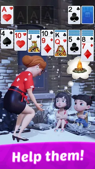 Solitaire: Card Games  [МОД Все открыто] Screenshot 4