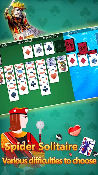 klondike solitaire :card shark  [МОД Mega Pack] Screenshot 1