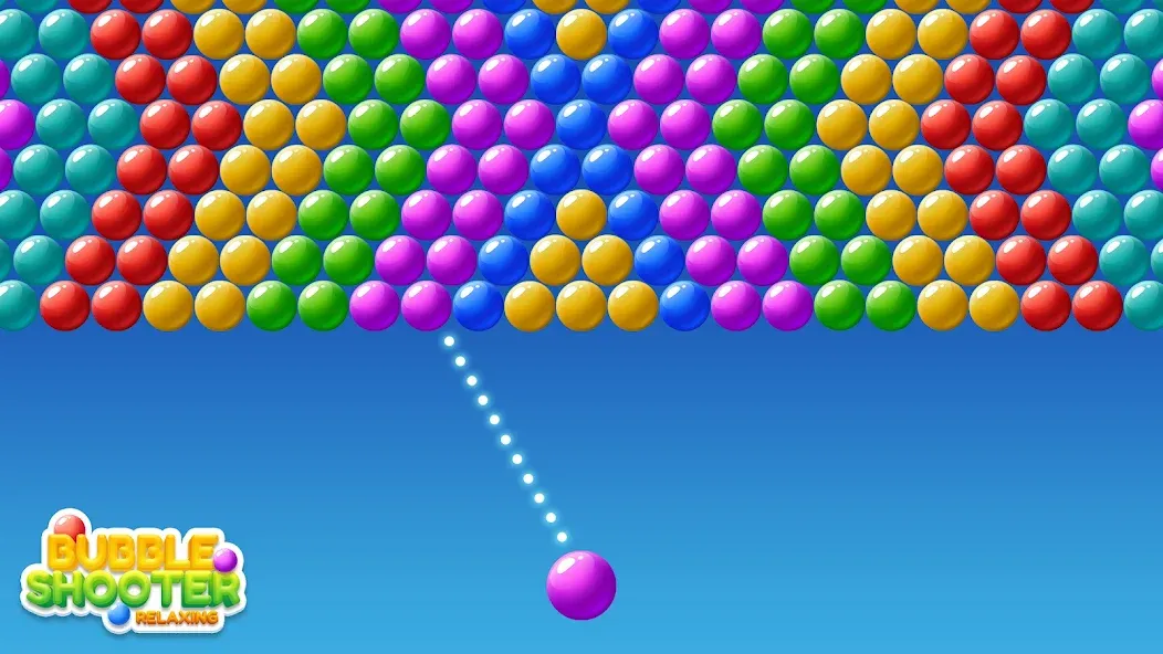 Bubble Shooter Relaxing (Бабл Шутер Релаксинг)  [МОД Все открыто] Screenshot 2