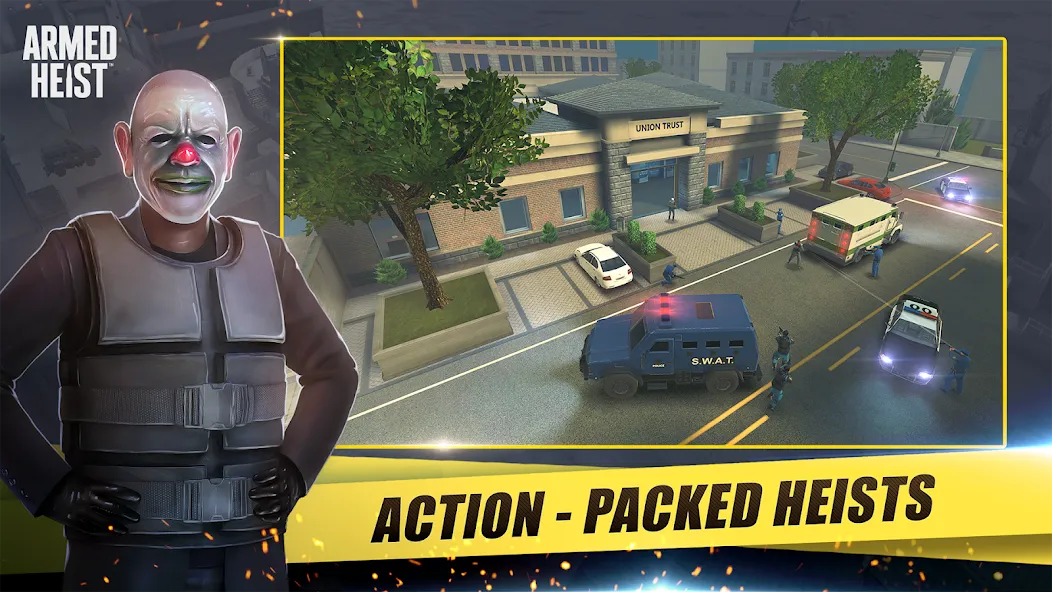 Armed Heist: Shooting gun game (Армед Хейст)  [МОД Меню] Screenshot 1