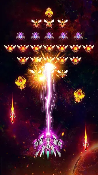 Space Shooter: Galaxy Attack (Спейс шутер)  [МОД Mega Pack] Screenshot 3