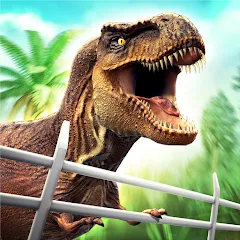 Скачать взломанную Jurassic Dinosaur: Dino Game (Динозавры юрского периода)  [МОД Много денег] - последняя версия apk на Андроид