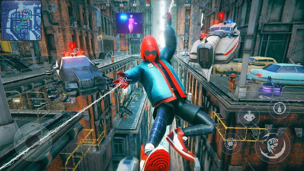 Super city Hero:Spider Game (Супер город Герой)  [МОД Mega Pack] Screenshot 4