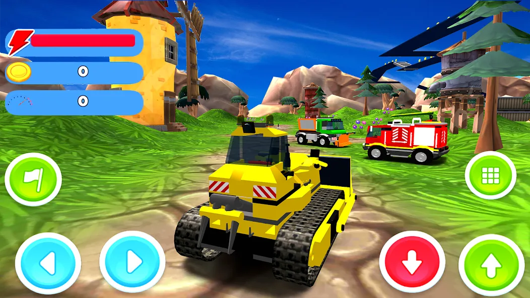 Toy Truck Drive  [МОД Много монет] Screenshot 1