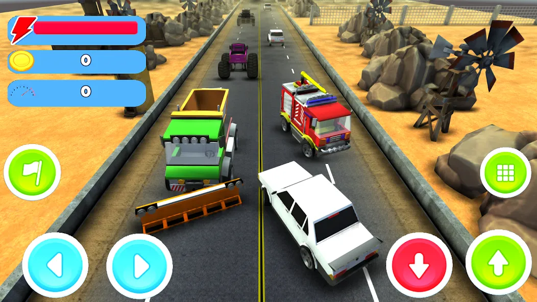 Toy Truck Drive  [МОД Много монет] Screenshot 2