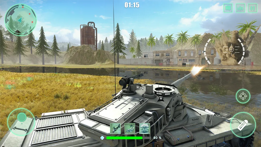 World Tanks War: Offline Games (Танковые военные машины Блиц)  [МОД Бесконечные монеты] Screenshot 5